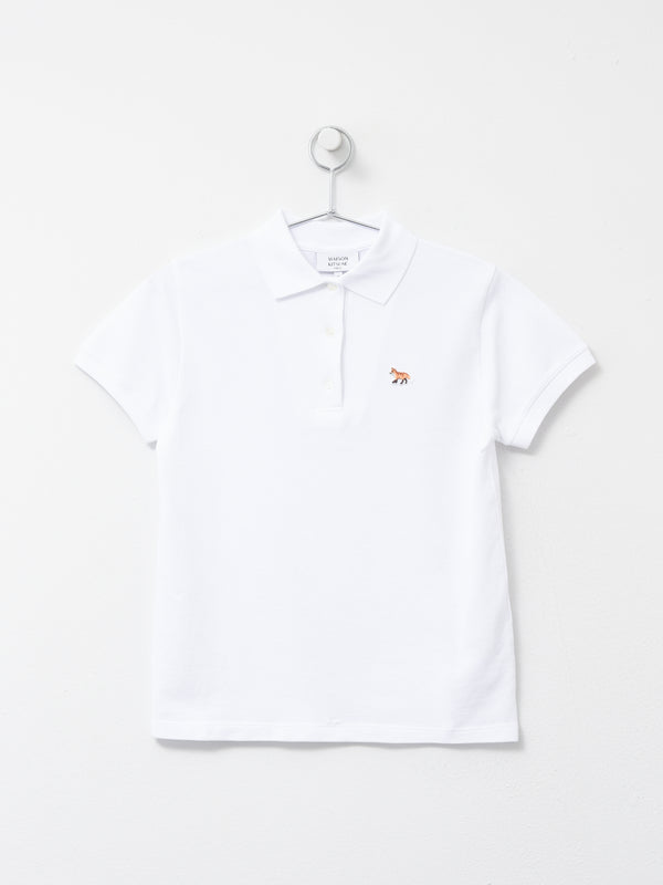 BABY FOX PATCH REGULAR POLO_WHITE P100